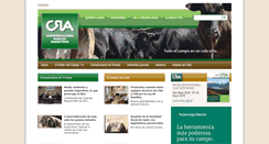 Desktop Screenshot of cra.org.ar