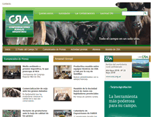 Tablet Screenshot of cra.org.ar